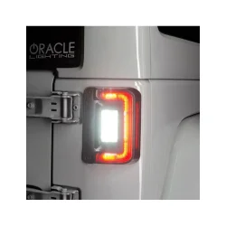 Niskoprofilowe tylne lampy z modułem EU Jeep Wrangler JK